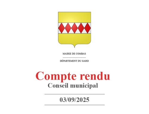 Compte rendu – 03 septembre 2025